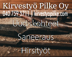 Kirvestyö Pilke Oy logo